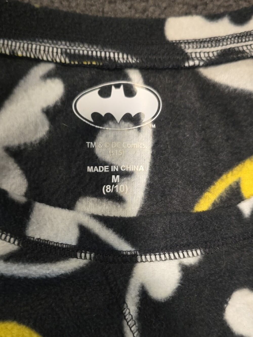 DC Comics Black Dress with Yellow & White Batman Logos - Picture 2 of 4